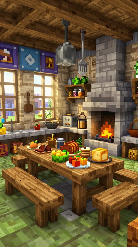14 Minecraft Kitchen Ideas for Creative Builds 5 medieval feast planning essentials
