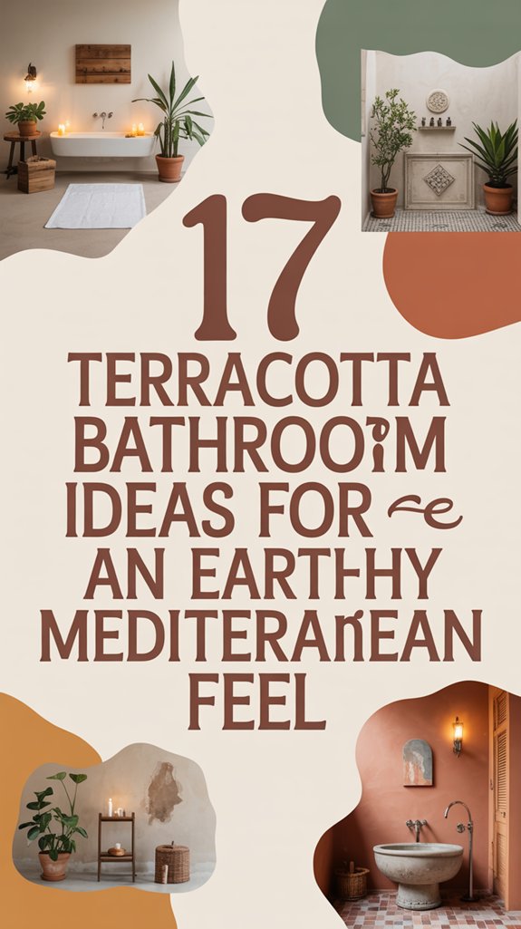 mediterranean inspired terracotta decor