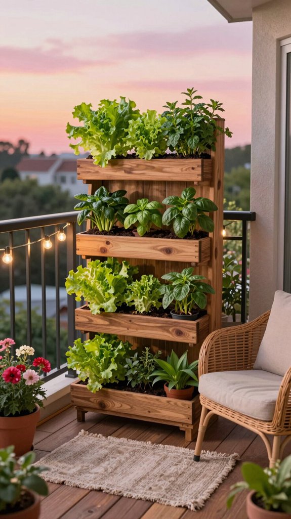 mini vertical garden oasis