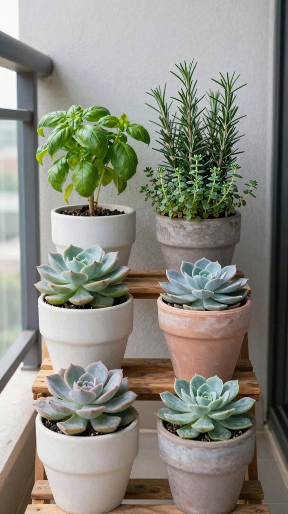 minimal care balcony plants