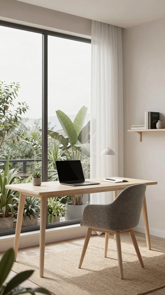 minimalist home office design
