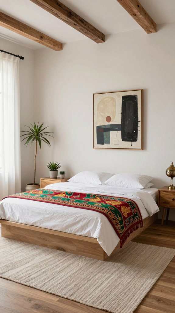 12 Indian Bedroom Decor Ideas With Cultural Charm 10 minimalist indian design blend