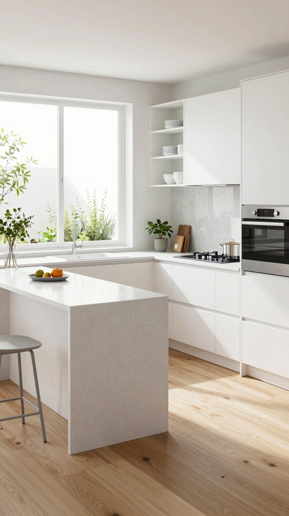 minimalist kitchen design efficiency