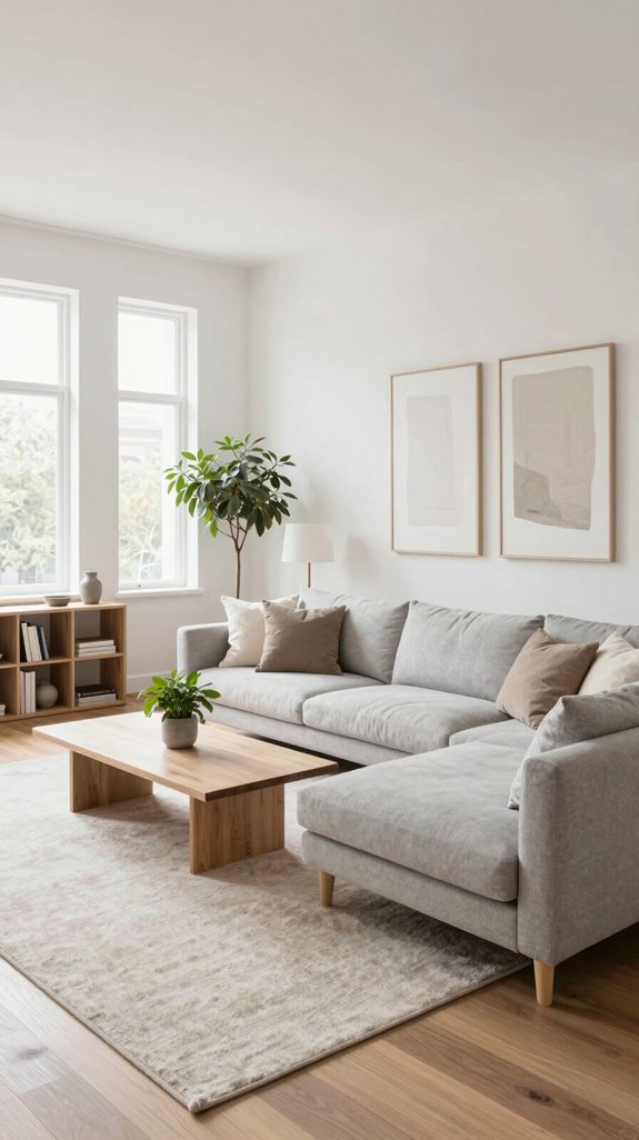 minimalist living room inspiration