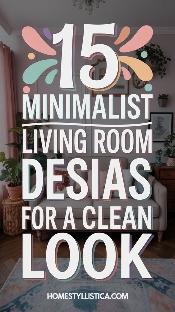 minimalist living room inspiration
