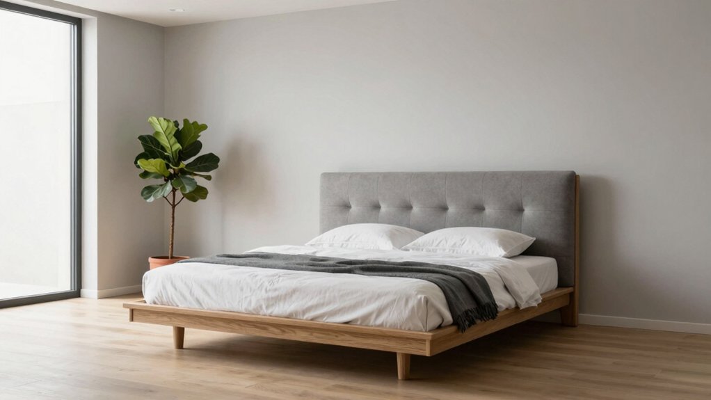 minimalist low profile beds