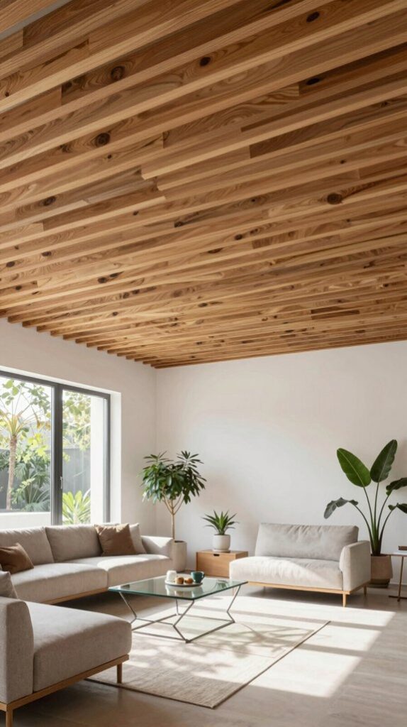 14 Wooden Ceiling Design Ideas for Living Rooms - Home Stylistica