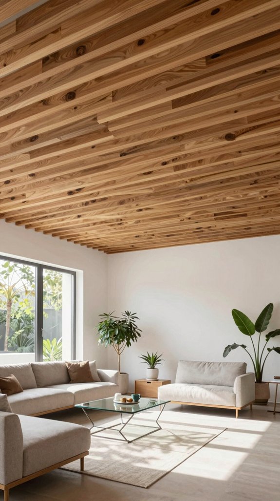 14 Wooden Ceiling Design Ideas for Living Rooms - Home Stylistica