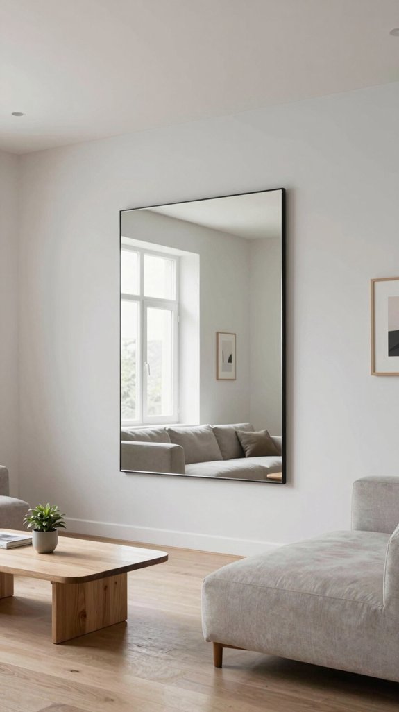 mirrors enhance light depth