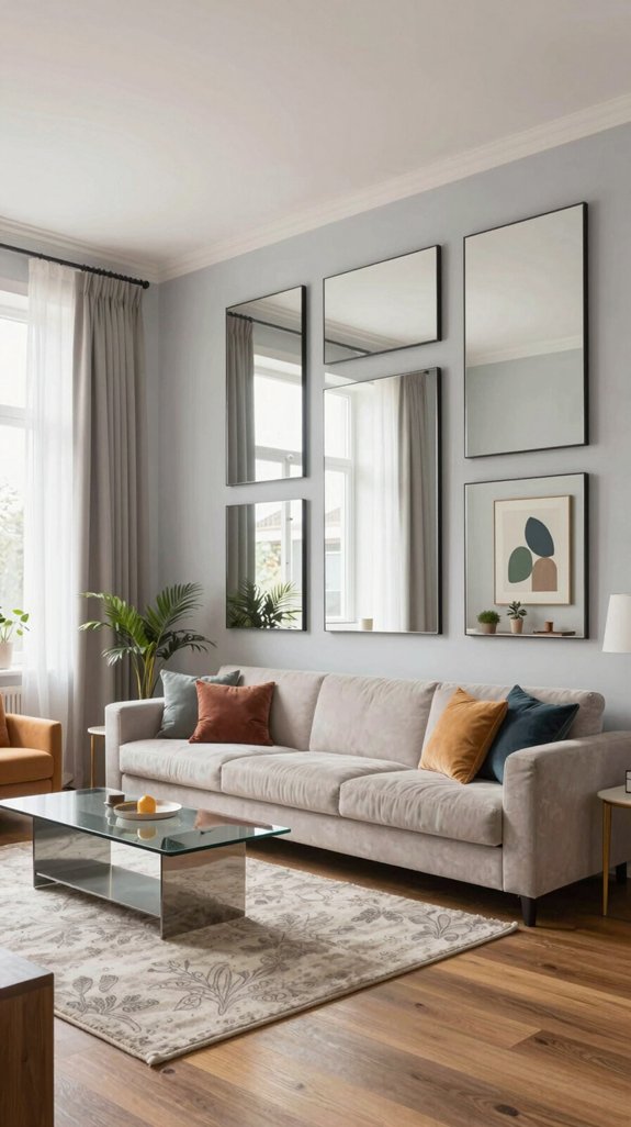 mirrors enhancing spatial perception