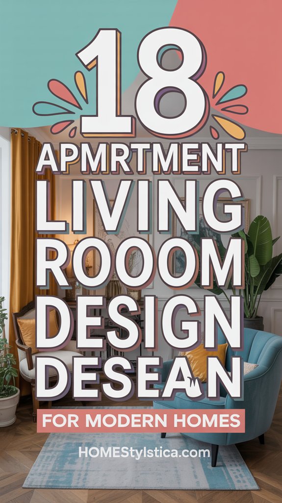 modern apartment living designs