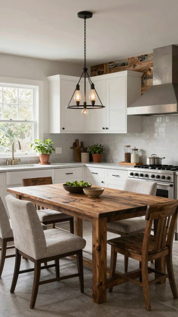 18 Kitchen Theme Ideas for a Cohesive Design 14 modern farmhouse kitchen design