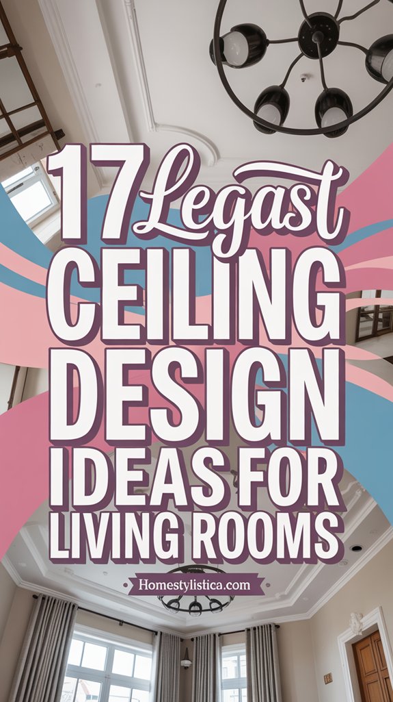 17 Latest Ceiling Design Ideas for Living Rooms 1 modern living room ceilings