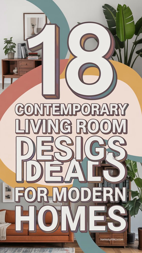 18 Contemporary Living Room Design Ideas for Modern Homes 1 modern living room inspiration