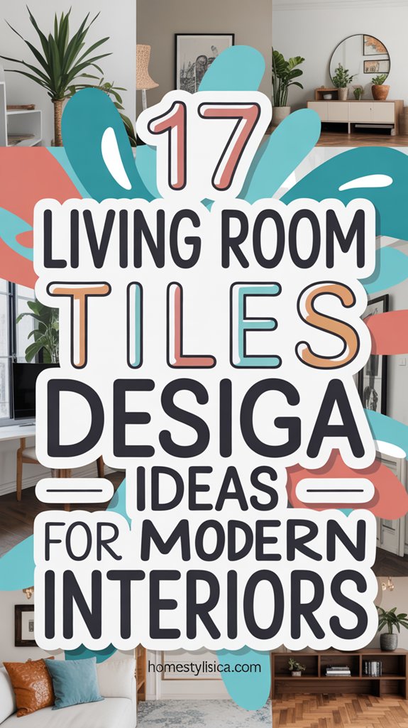 17 Living Room Tiles Design Ideas for Modern Interiors - Home Stylistica