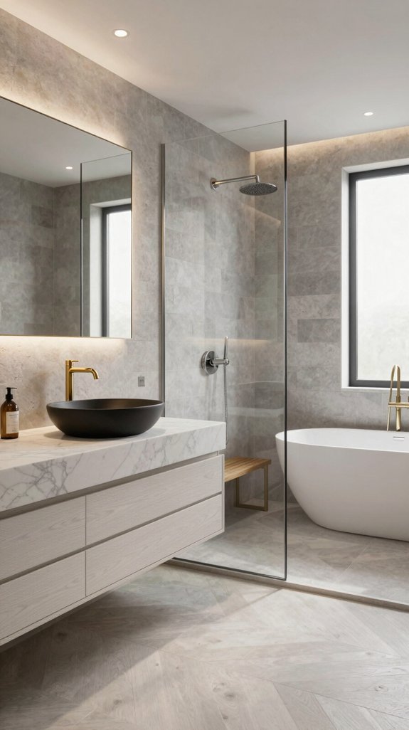 modern luxury bathroom designs