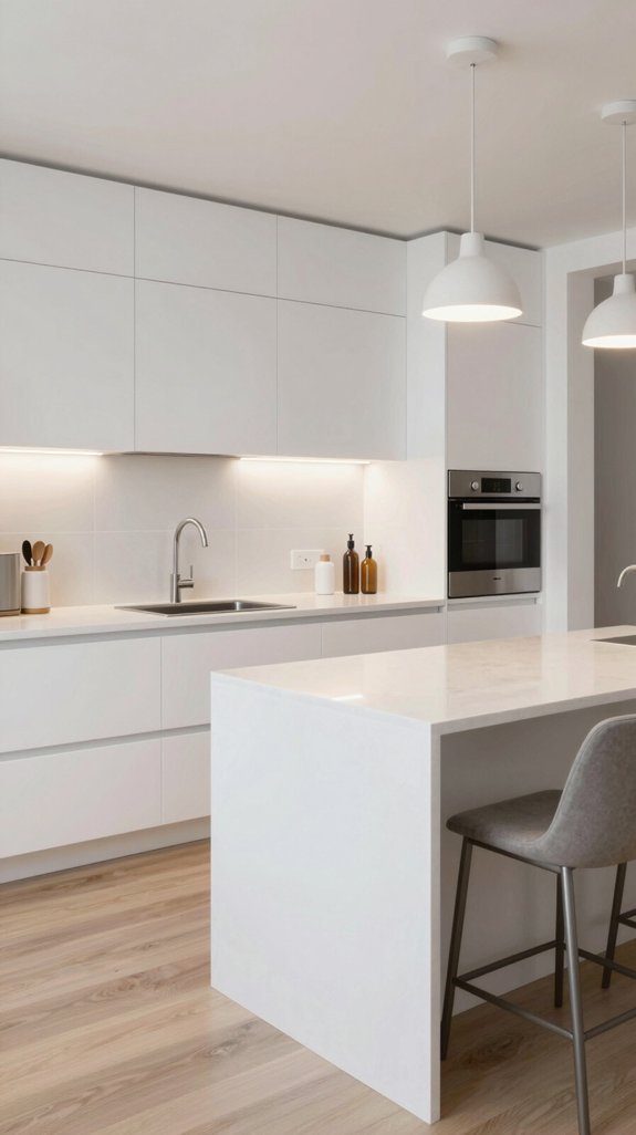 modern matte kitchen elegance