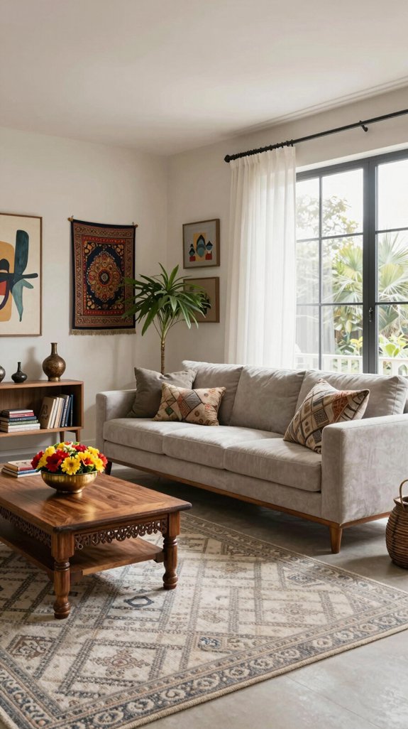 modern neutrals enhance tradition