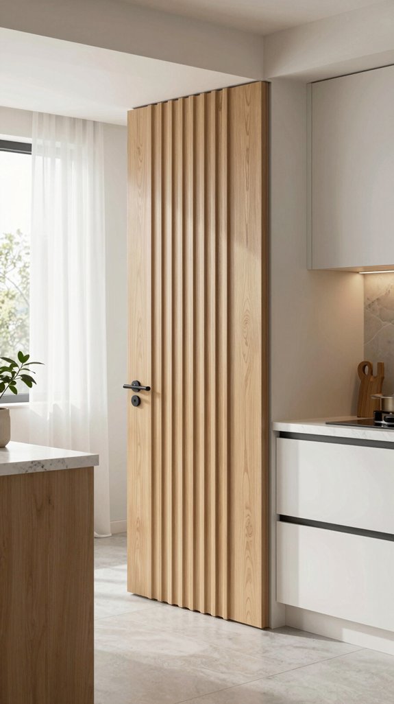 15 Kitchen Door Ideas That Elevate Your Entry 3 modern textured kitchen doors