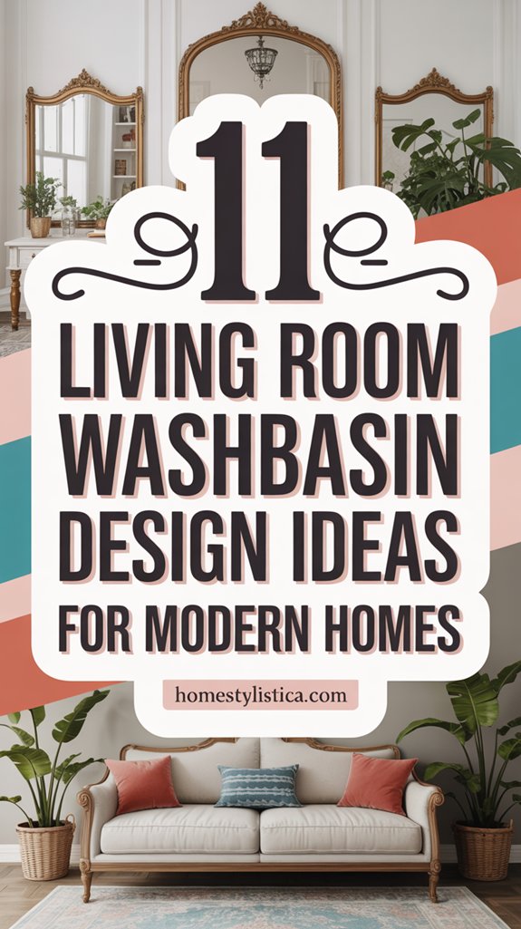 11 Living Room Washbasin Design Ideas for Modern Homes 1 modern washbasin design inspiration