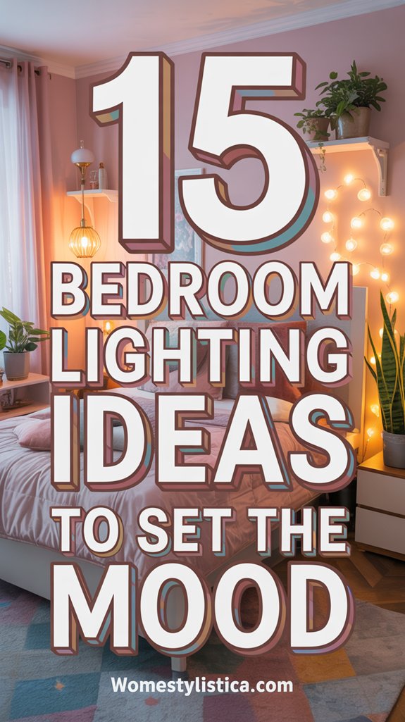 mood enhancing bedroom lighting ideas