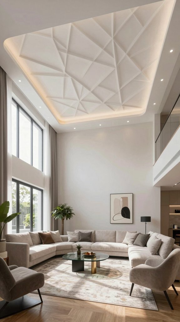 19 Modern POP Ceiling Design Ideas for Living Rooms 10 multi level pop ceiling design