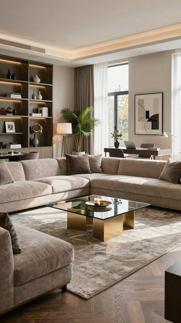multifunctional living room design