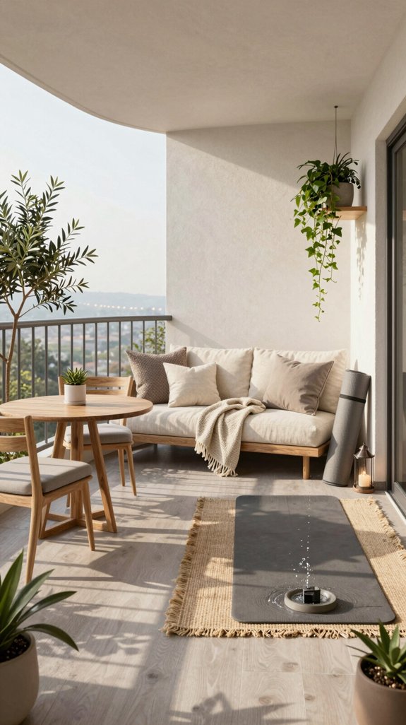 16 Balcony Decor Ideas to Create a Pinterest-Worthy Space 6 multifunctional outdoor retreat zones