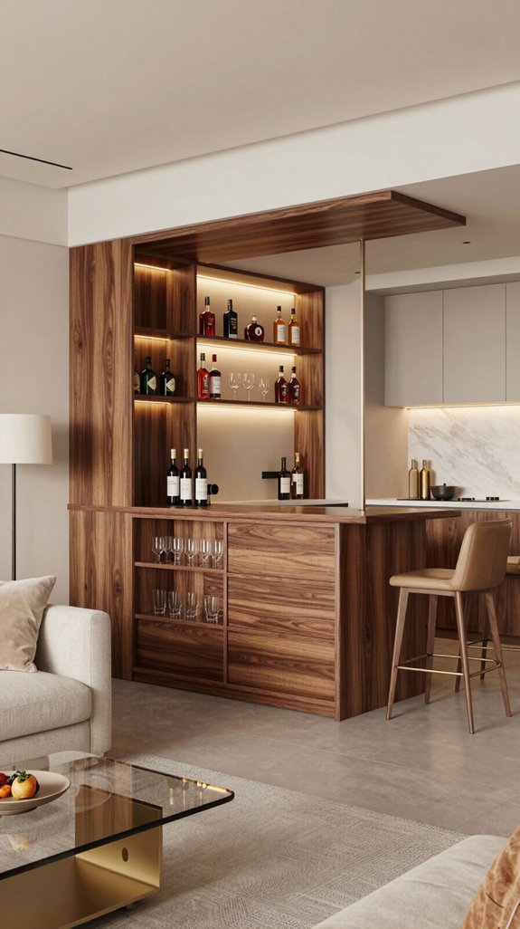 multifunctional stylish bar units