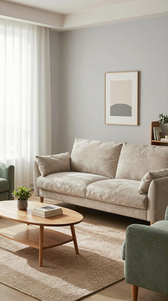 23 Small Living Room Interior Design Ideas 12 muted colors enhance warmth