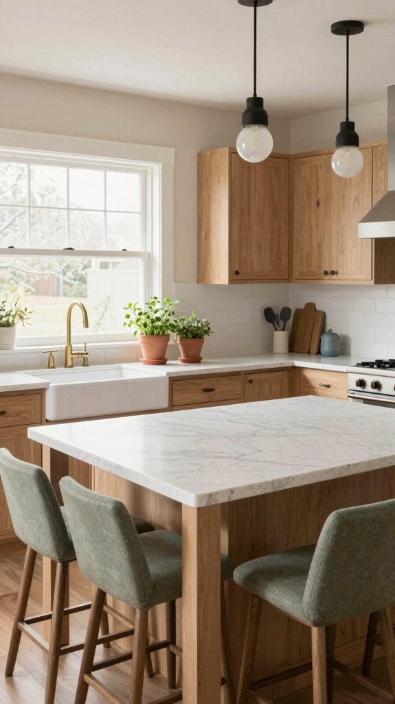 20 Neutral Kitchen Ideas That Feel Warm and Inviting 4 muted earthy accent colors