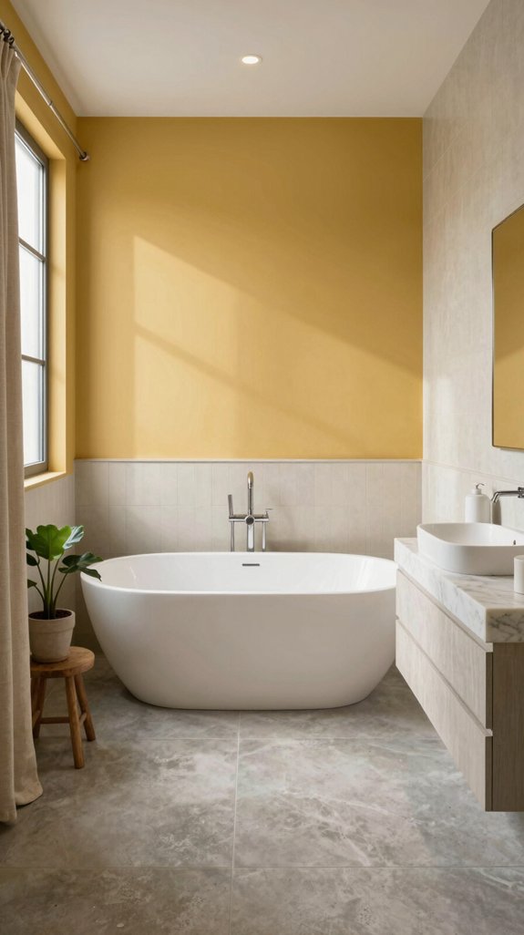muted mustard yellow sophistication