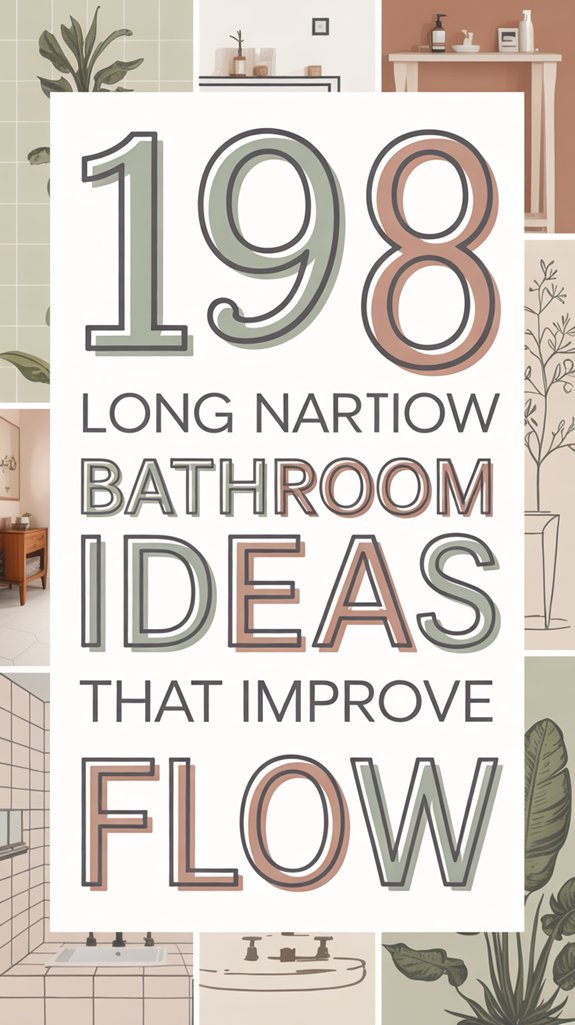 19 Long Narrow Bathroom Ideas That Improve Flow 1 narrow bathroom design solutions