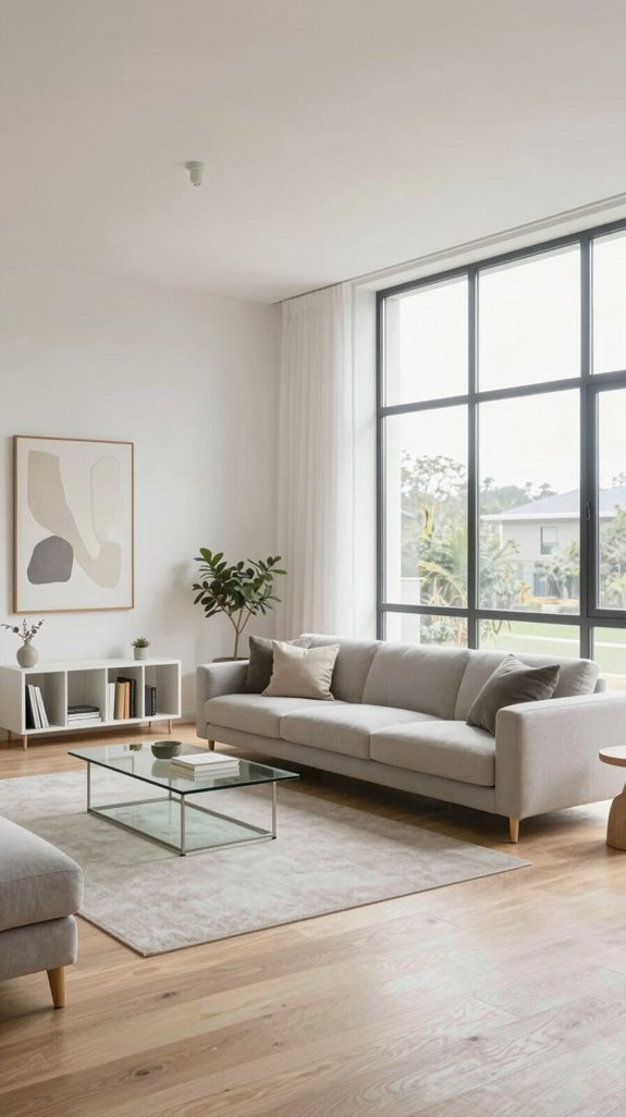 natural light enhances spaciousness