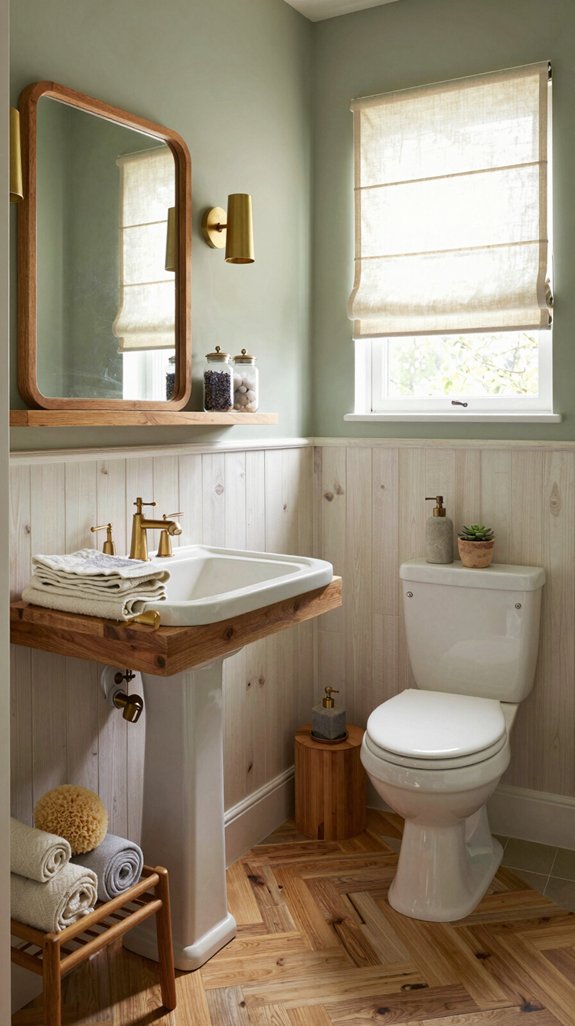 natural materials for tranquility
