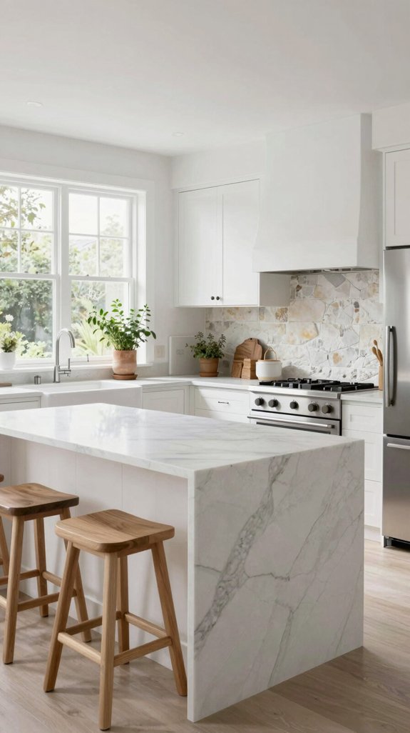 natural stone kitchen elegance