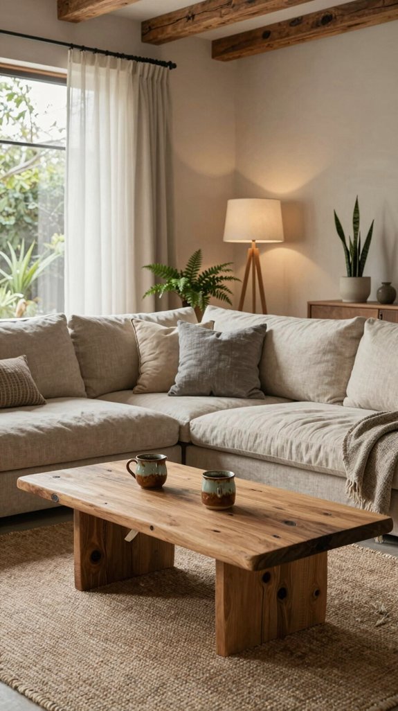 natural textures for warmth