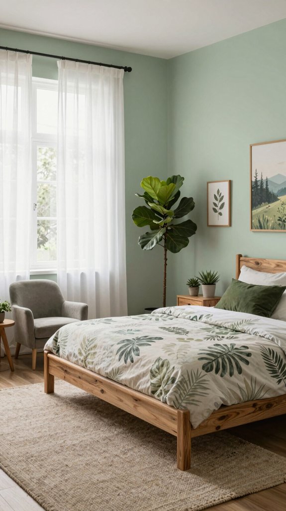 nature inspired bedroom decor