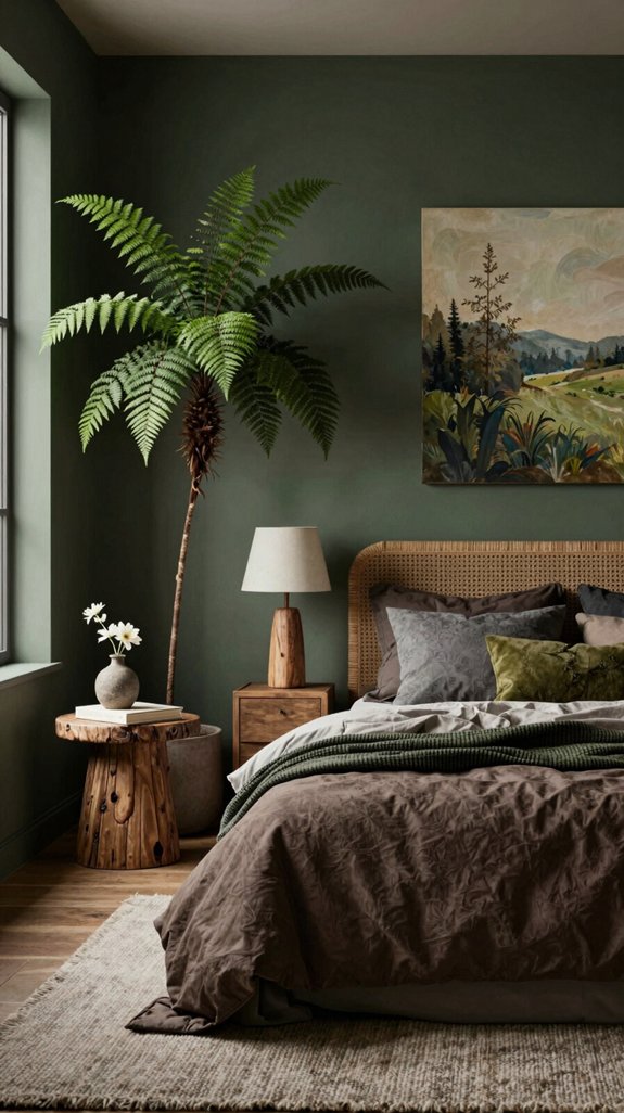 nature inspired bedroom sanctuary