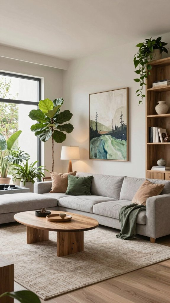 nature inspired interior tranquility