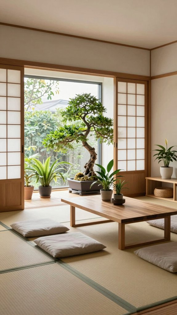 nature inspired minimalist decor