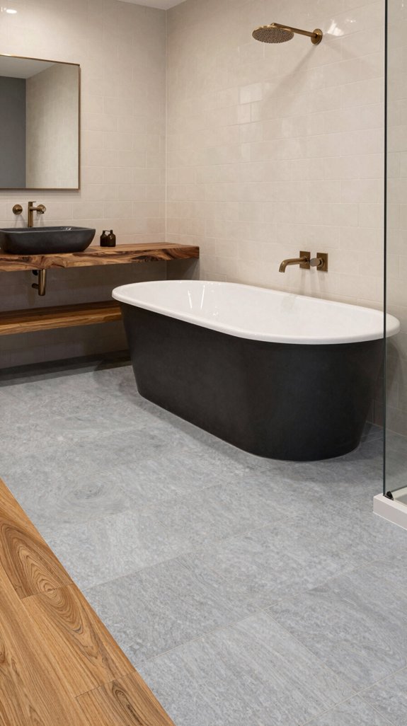 24 Bathroom Tiles Ideas for Stunning Floors and Walls 23 nature inspired tile pairings