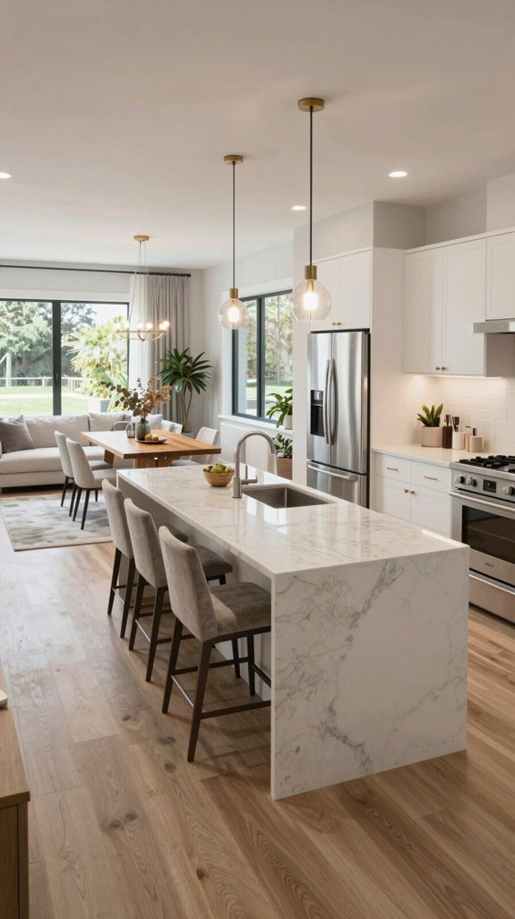 24 Kitchen Renovation Ideas for a Complete Makeover 17 open concept kitchen design