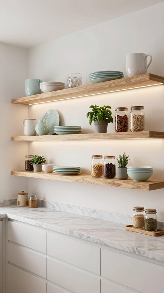 19 Kitchen Shelving Ideas for Open and Functional Storage 10 optimal materials for shelves