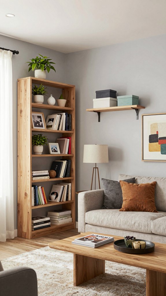 optimize shelves for style