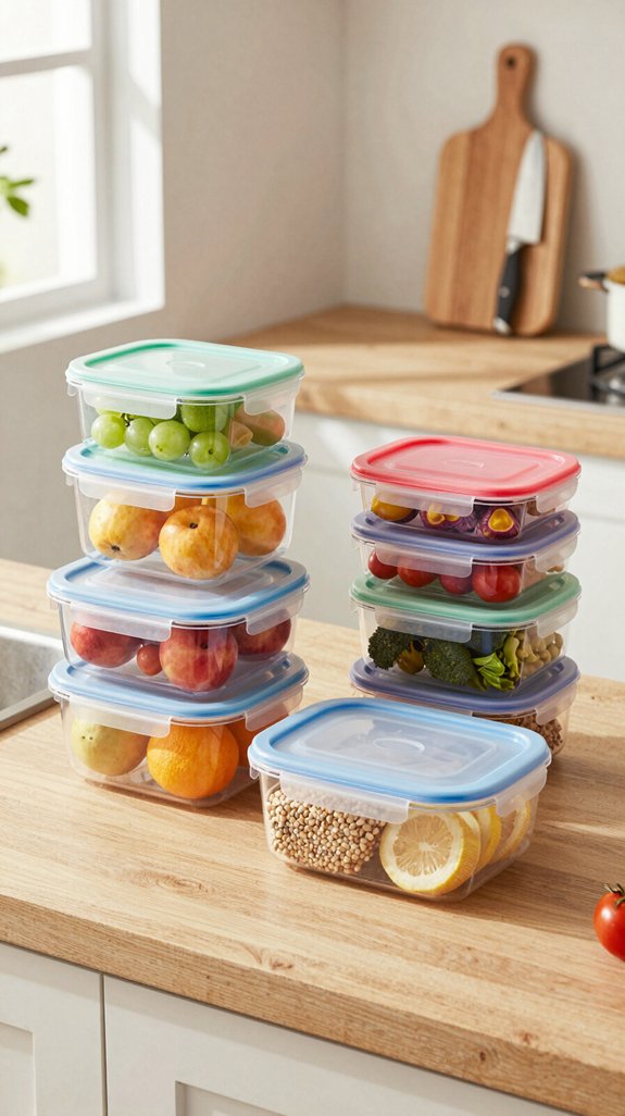 organize food container system