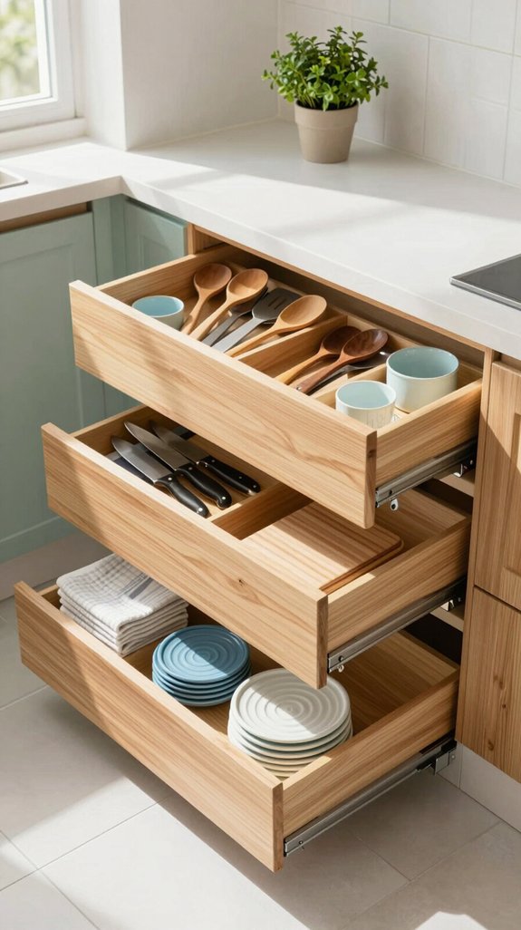 organize kitchen drawer essentials