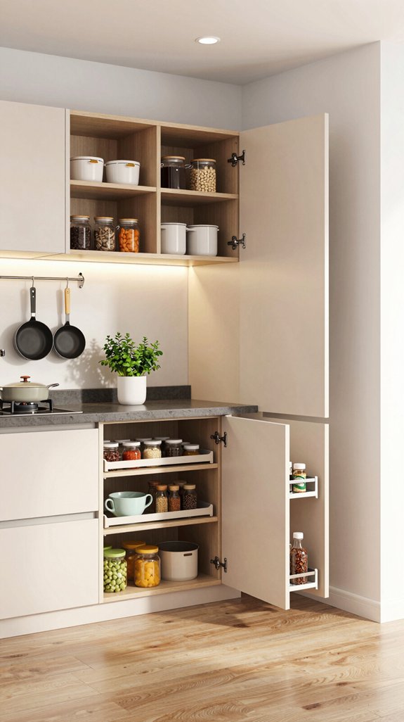 Storage Room In Kitchen 23 Kitchen Storage Ideas to Maximize Every Inch - Home Stylistica