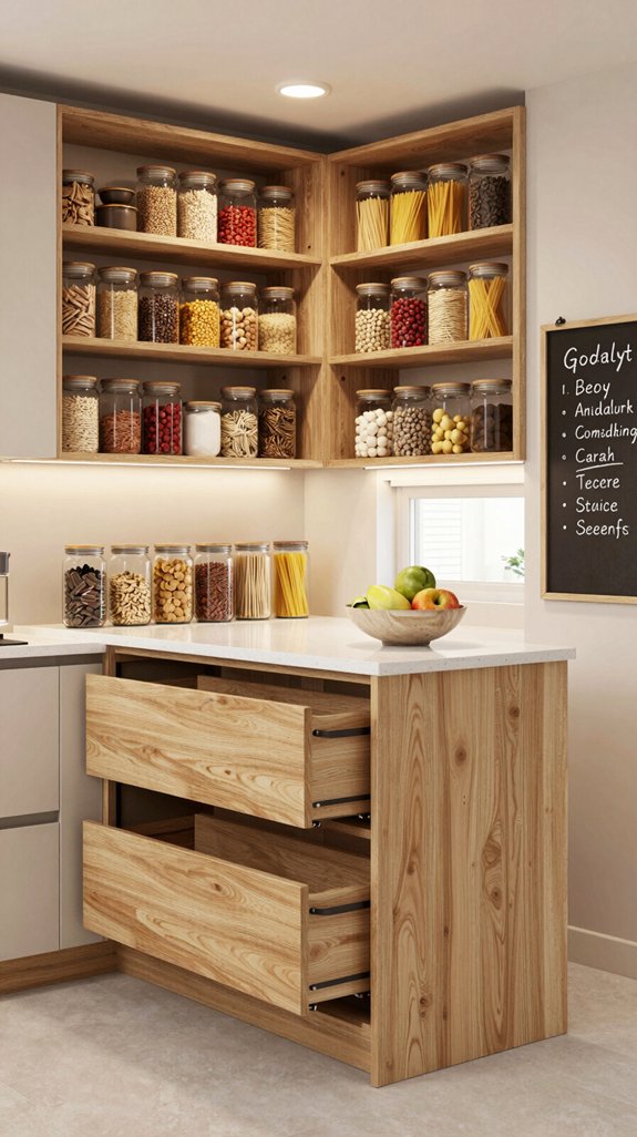 23 Kitchen Remodel Ideas for a Stunning Transformation 9 organized pantry storage solutions