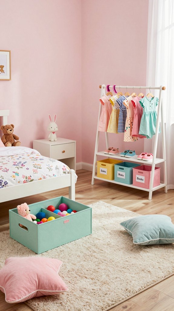 organized toddler bedroom solutions